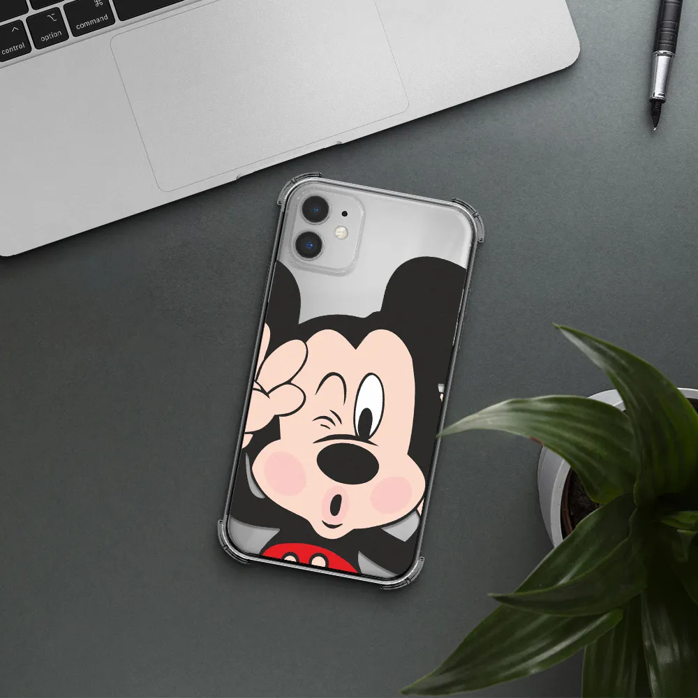 Mickey Mouse Apple iPhone 11 Clear PC Case