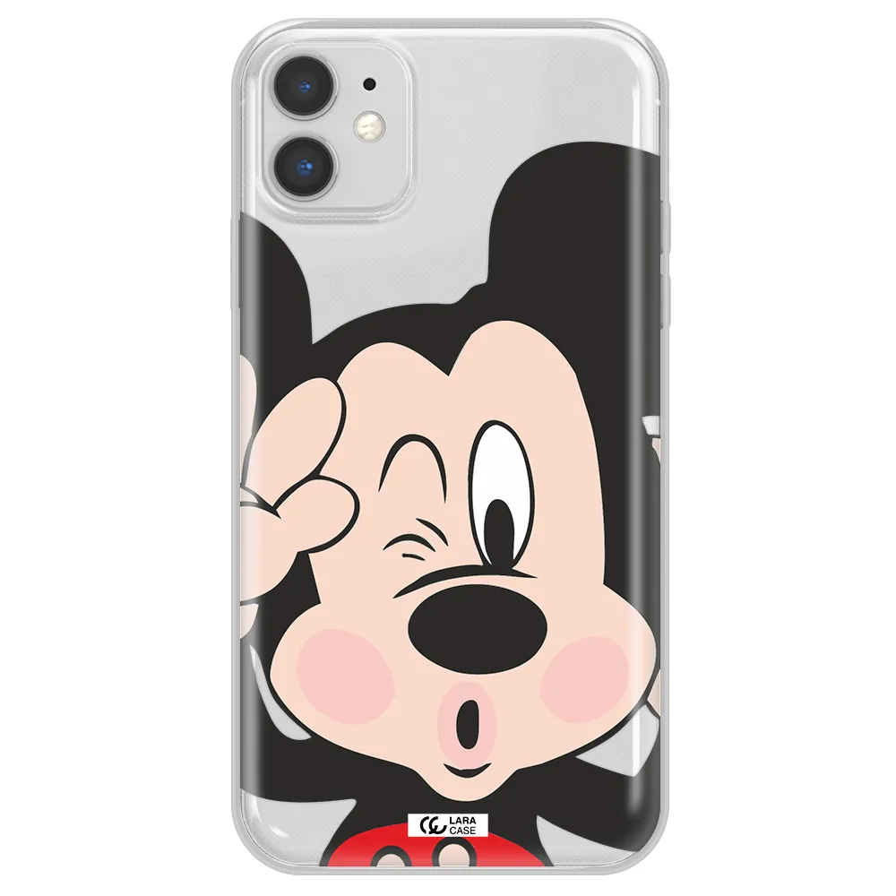 Mickey Mouse Apple iPhone 11 Clear TPU Case