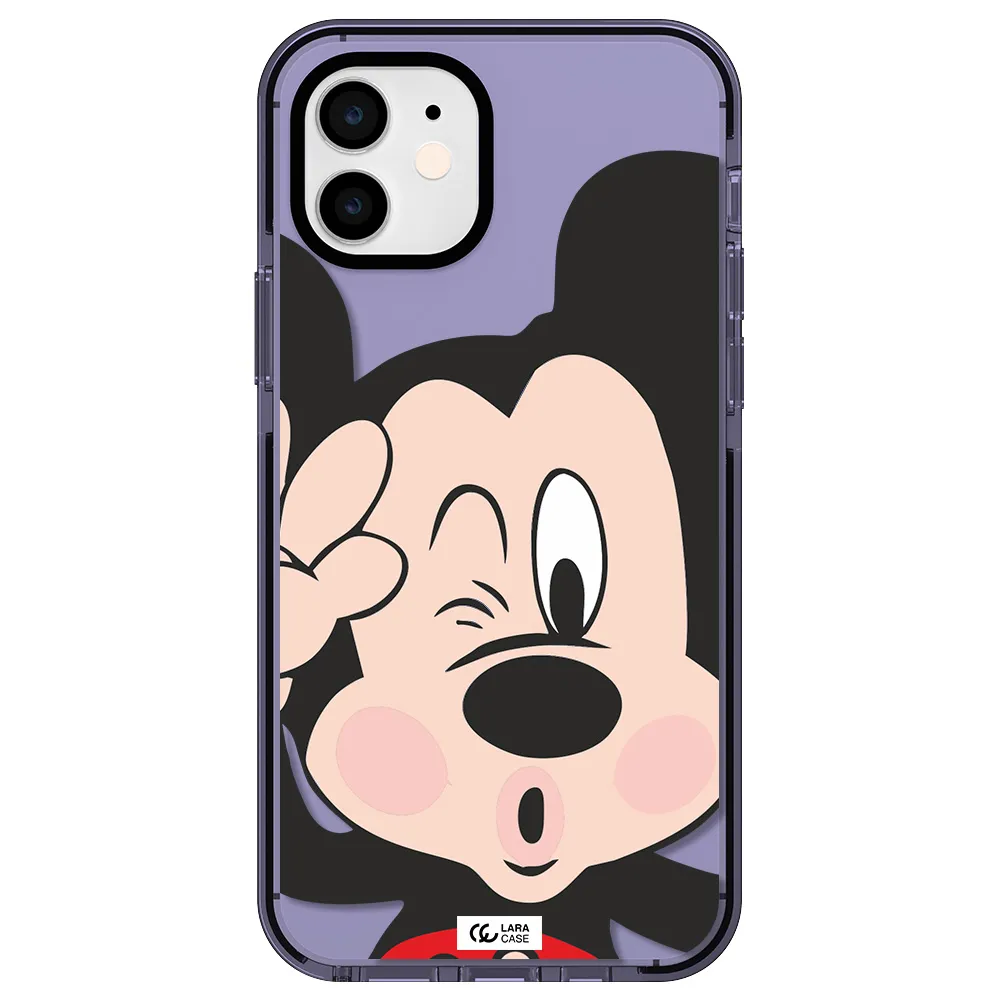Mickey Mouse Apple iPhone 11 impact Lilac Case