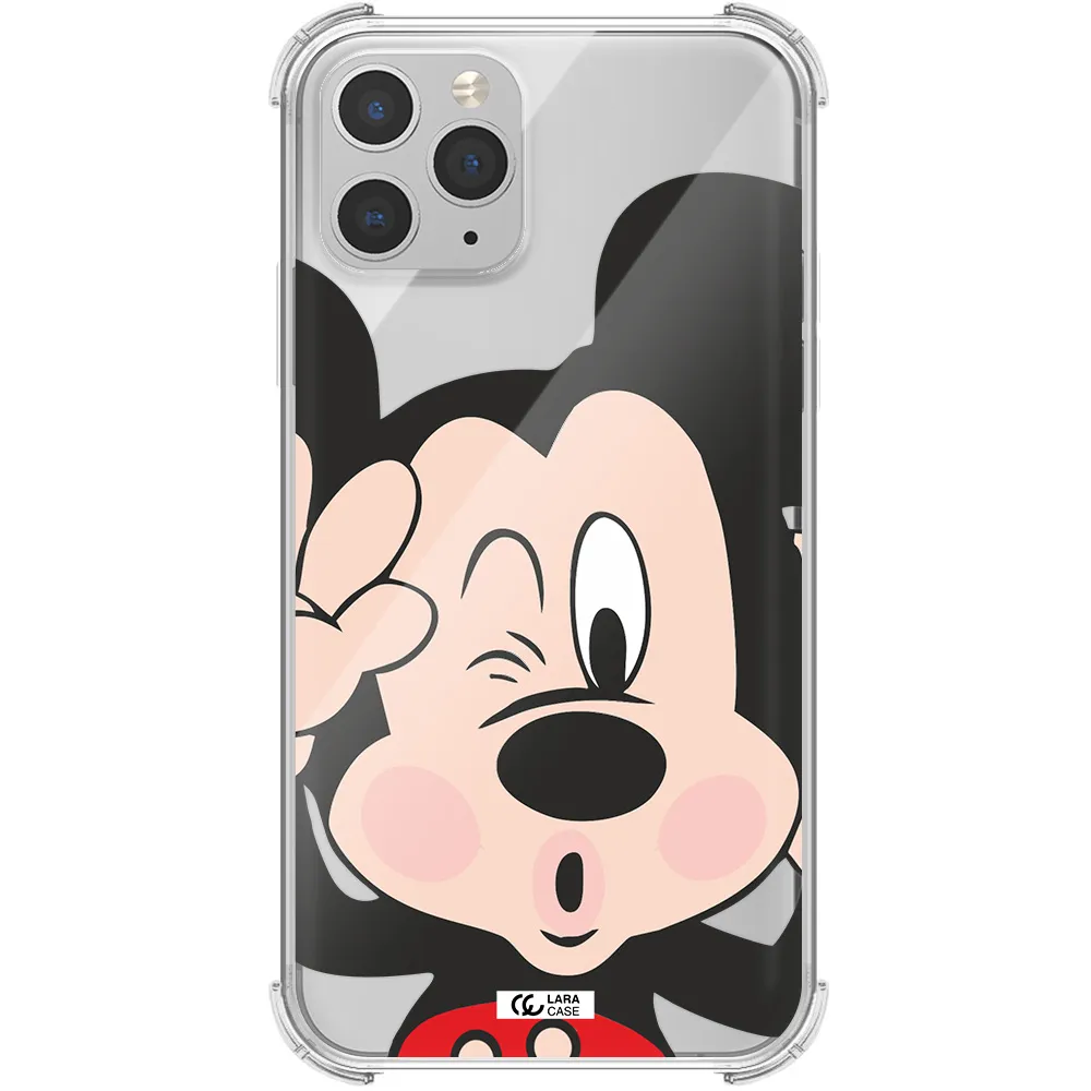 Mickey Mouse Apple iPhone 11 pro max Clear PC Case