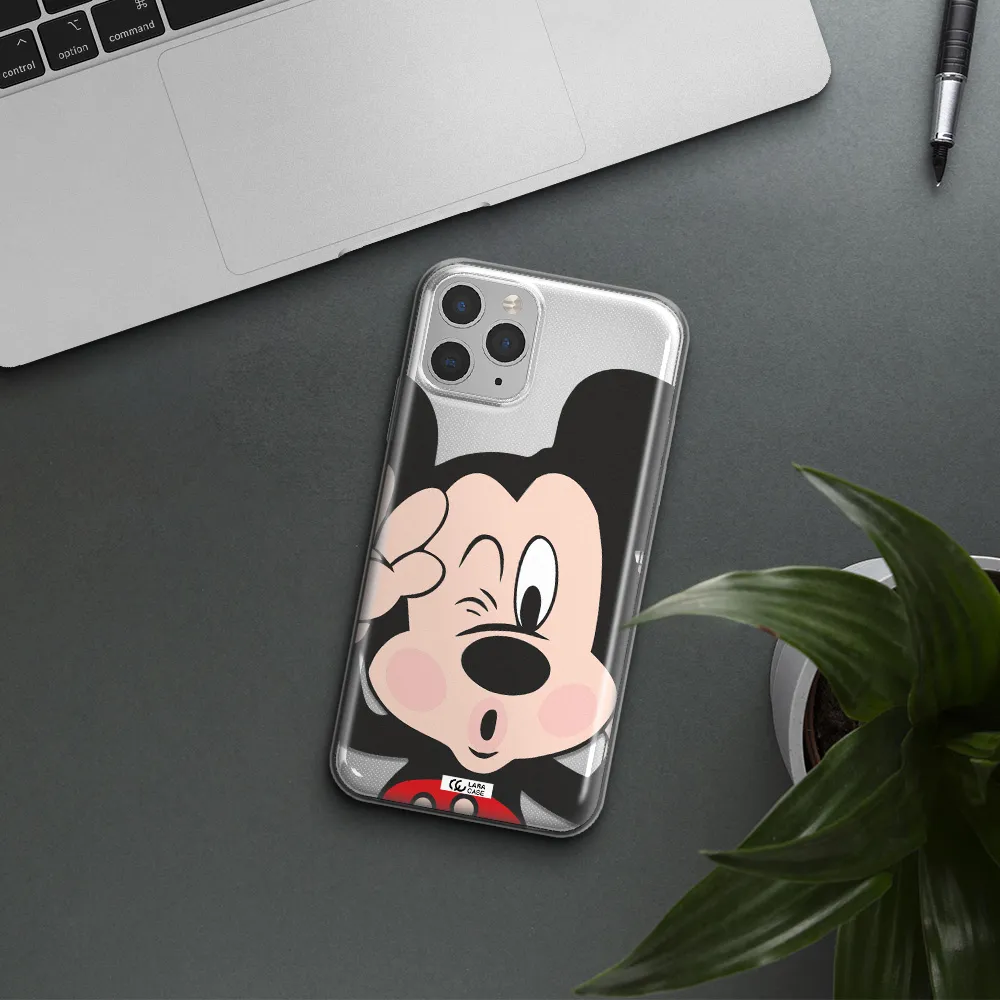 Mickey Mouse Apple iPhone 11 pro max Clear TPU Case