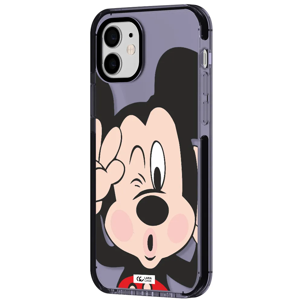 Mickey Mouse Apple iPhone 12 impact Lilac Case