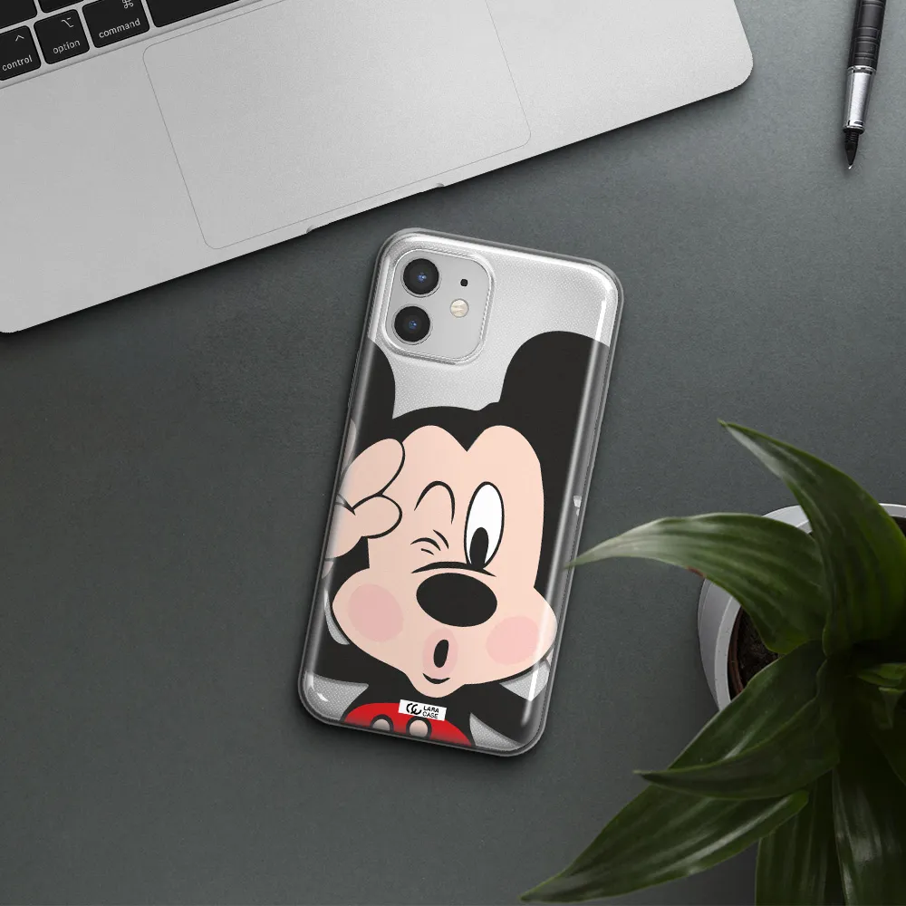 Mickey Mouse Apple iPhone 12 mini Clear TPU Case