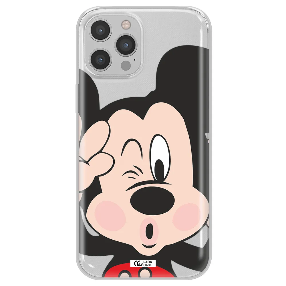Mickey Mouse Apple iPhone 12 pro Clear TPU Case
