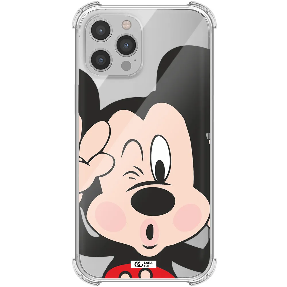 Mickey Mouse Apple iPhone 12 pro max Clear PC Case