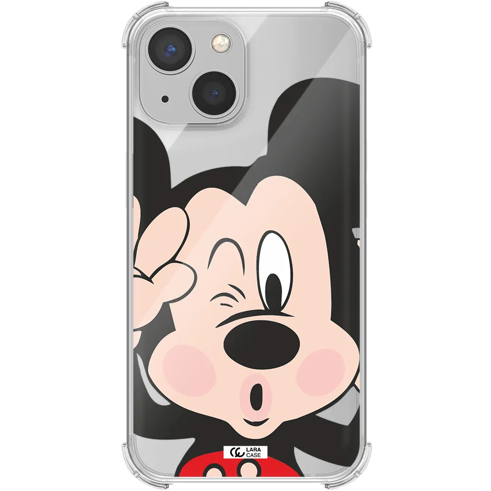 Mickey Mouse Apple iPhone 13 mini Clear PC Case