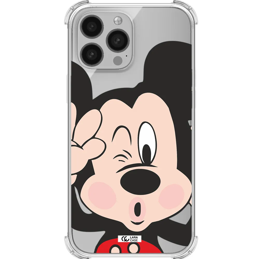 Mickey Mouse Apple iPhone 13 Pro Clear PC Case