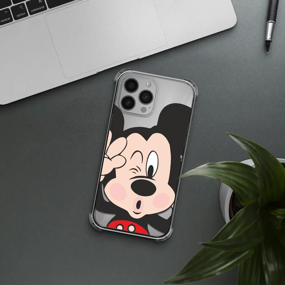 Mickey Mouse Apple iPhone 13 Pro Clear PC Case