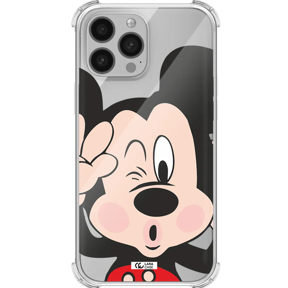 Mickey Mouse Apple iPhone 13 Pro Max Clear PC Case
