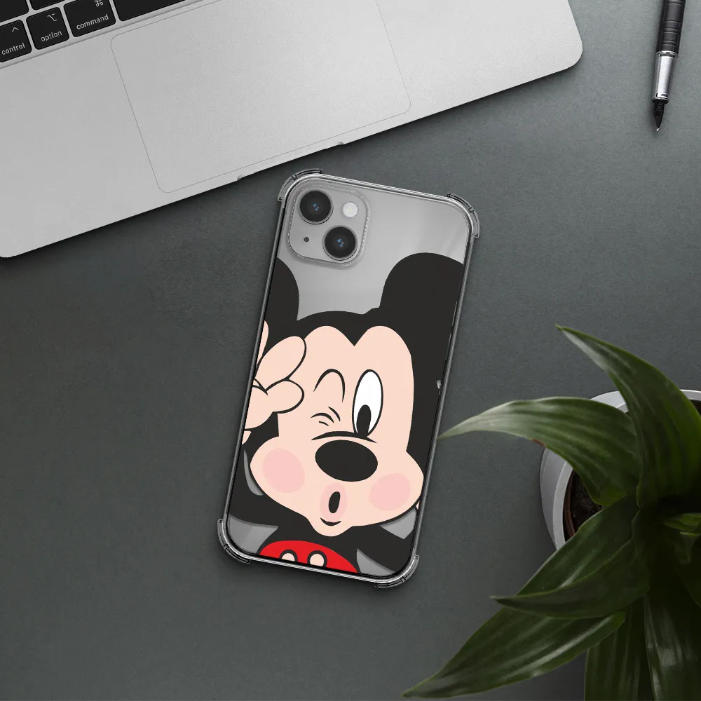 Mickey Mouse Apple iPhone 14 Clear PC Case