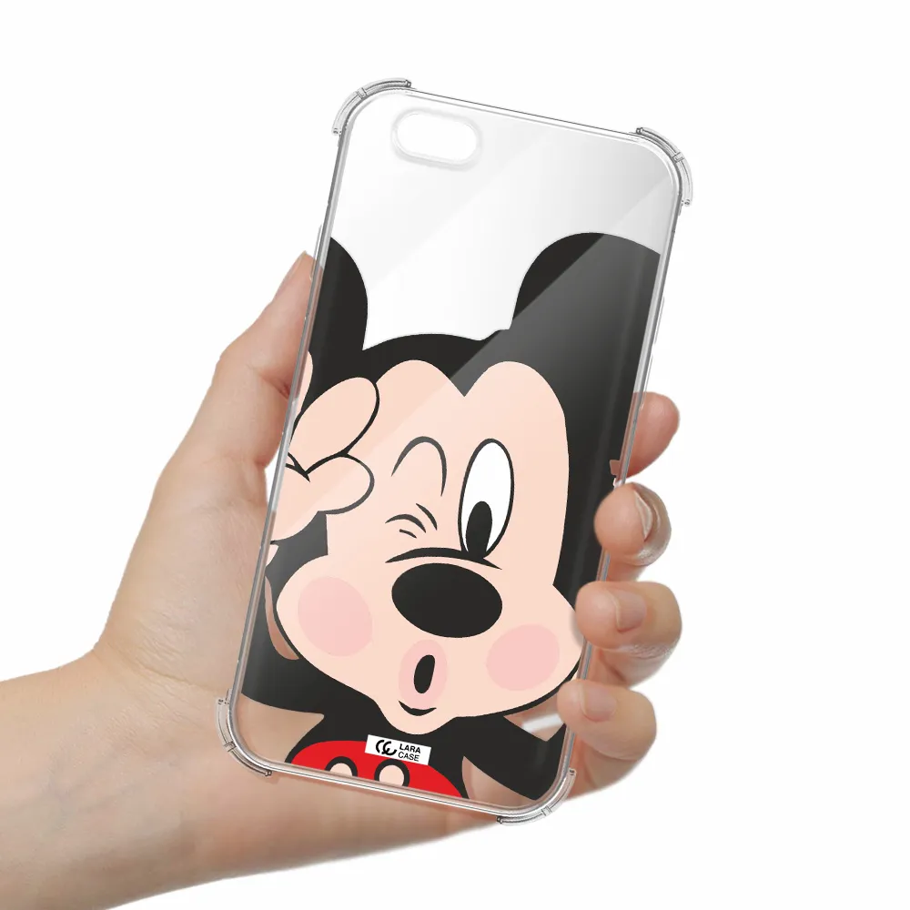 Mickey Mouse Apple iPhone 6 Clear PC Case
