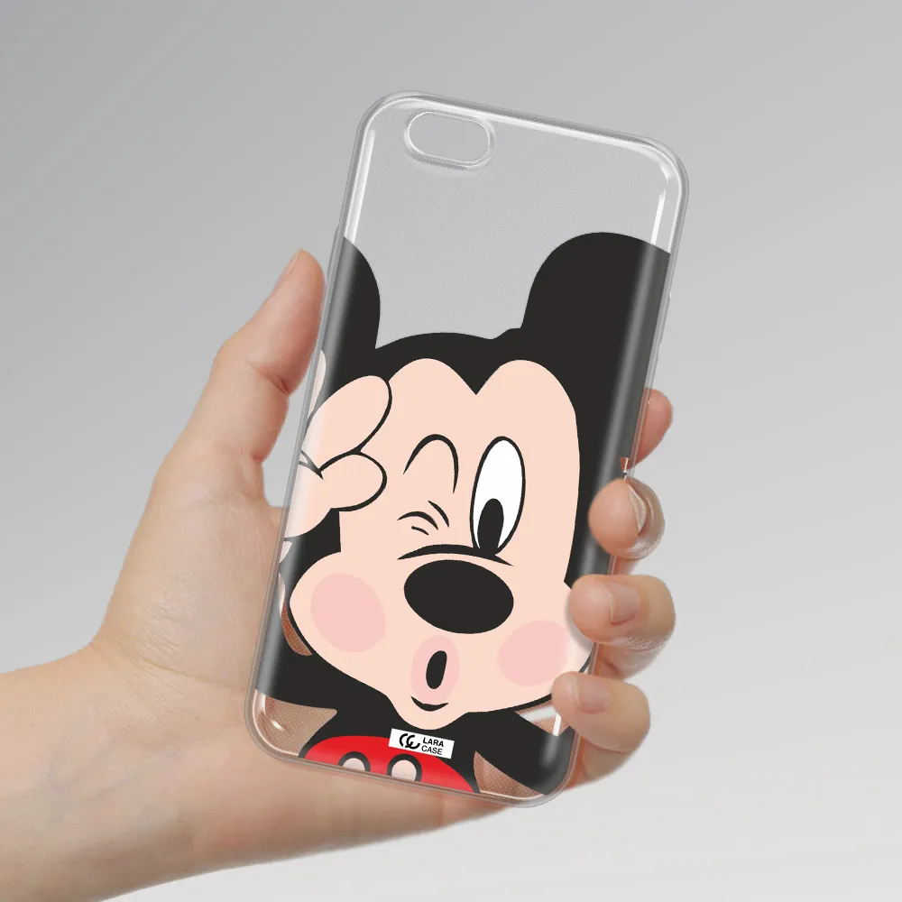 Mickey Mouse Apple iPhone 6 Clear TPU Case