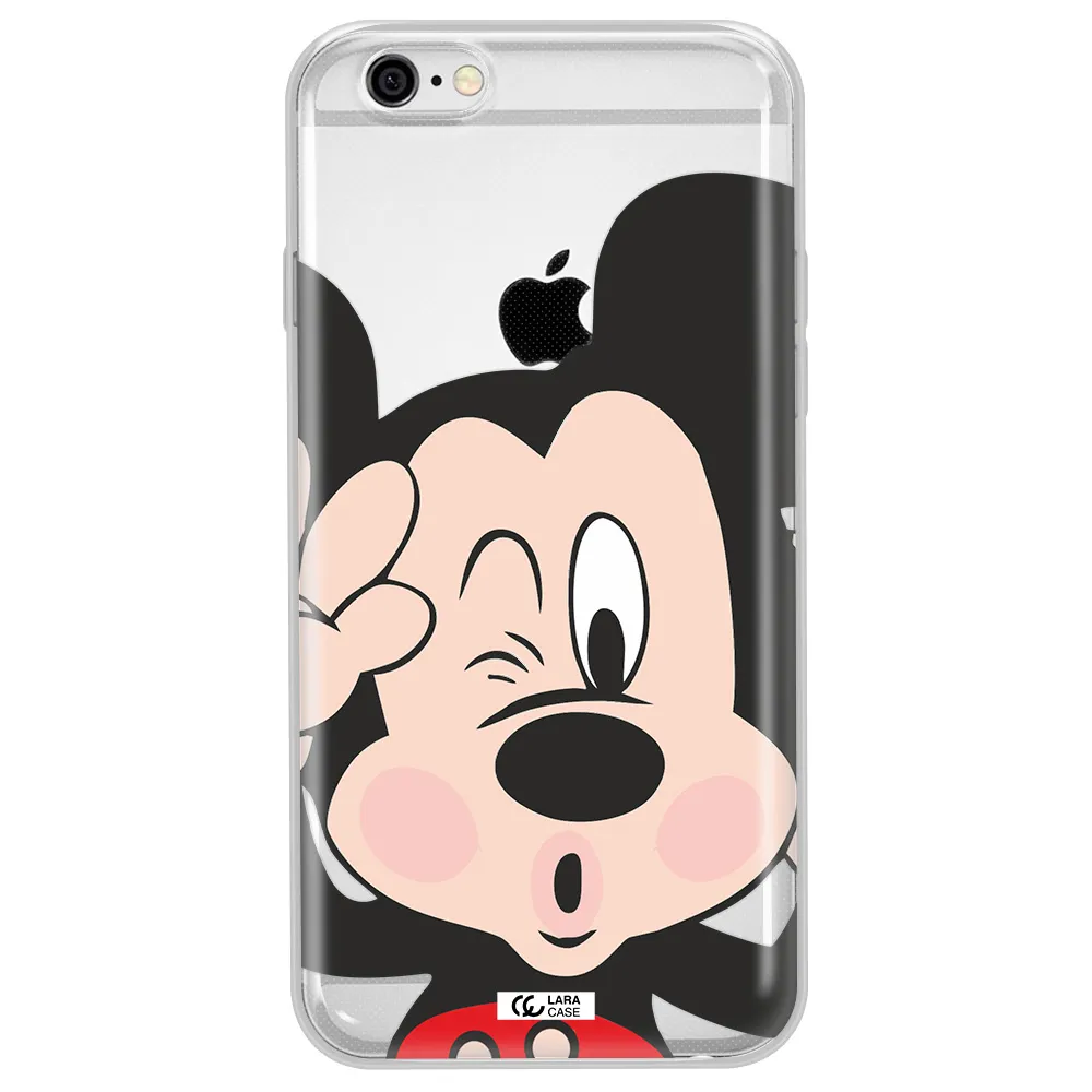 Mickey Mouse Apple iPhone 6 plus Clear TPU Case