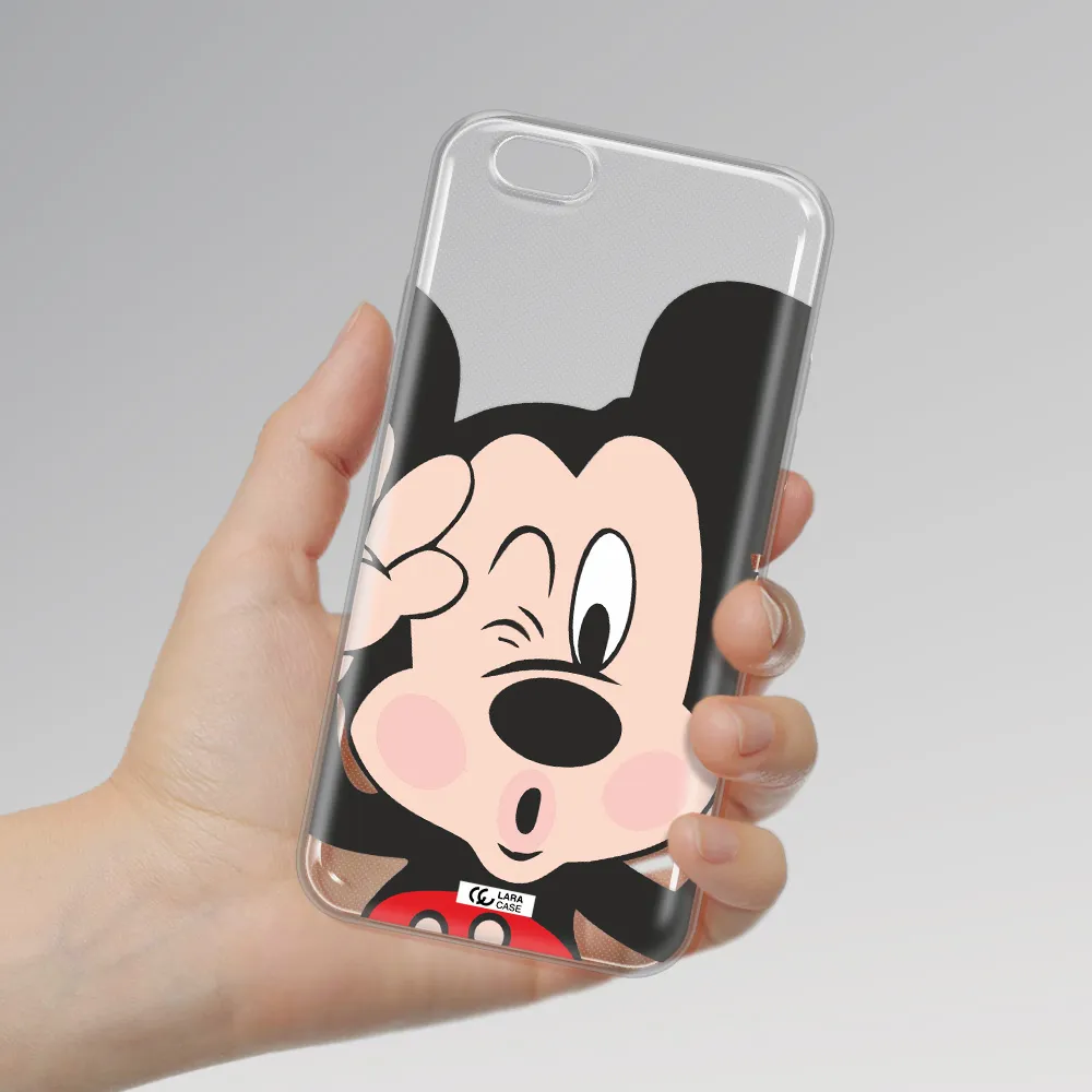 Mickey Mouse Apple iPhone 6 plus Clear TPU Case