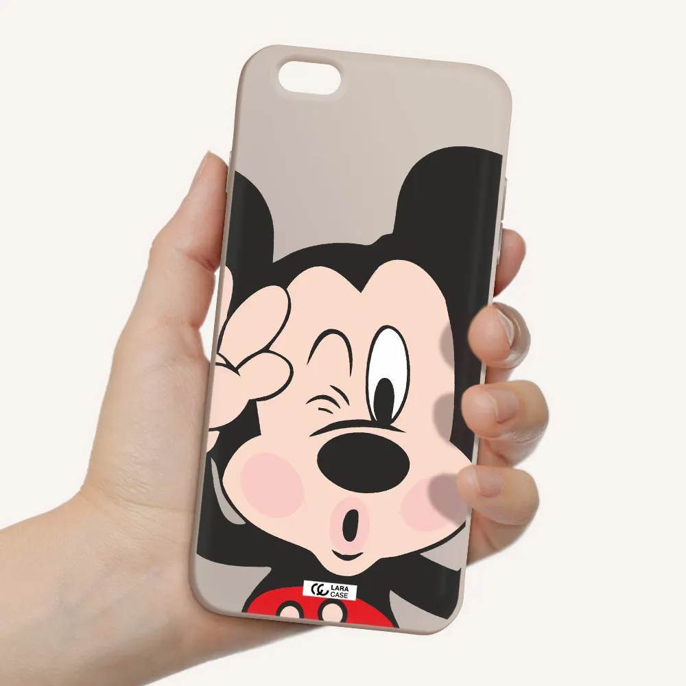 Mickey Mouse Apple iPhone 6 plus Silicone Stone Case