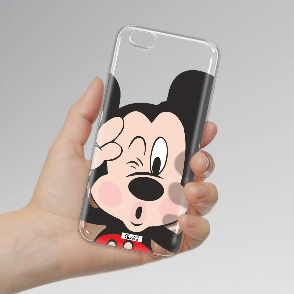 Mickey Mouse Apple iPhone 6 s plus Clear TPU Case