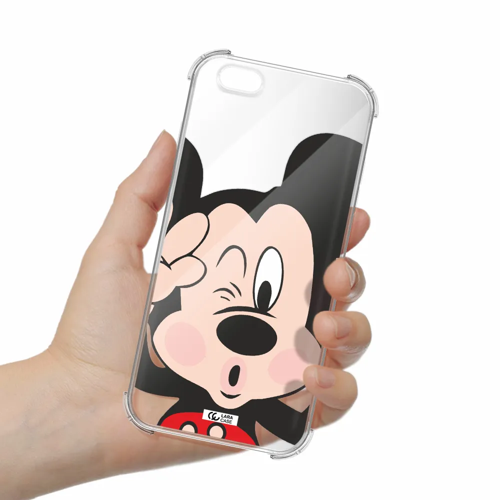 Mickey Mouse Apple iPhone 6S Clear PC Case