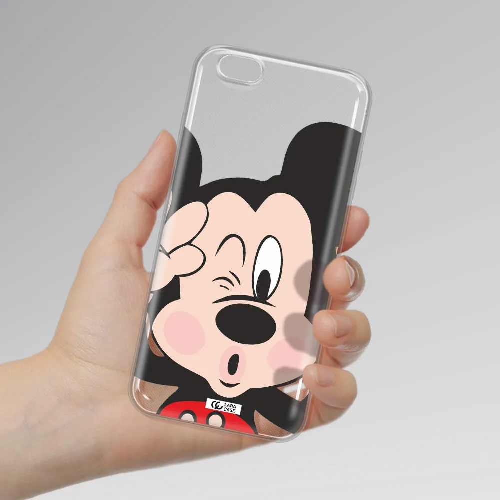 Mickey Mouse Apple iPhone 6S Clear TPU Case