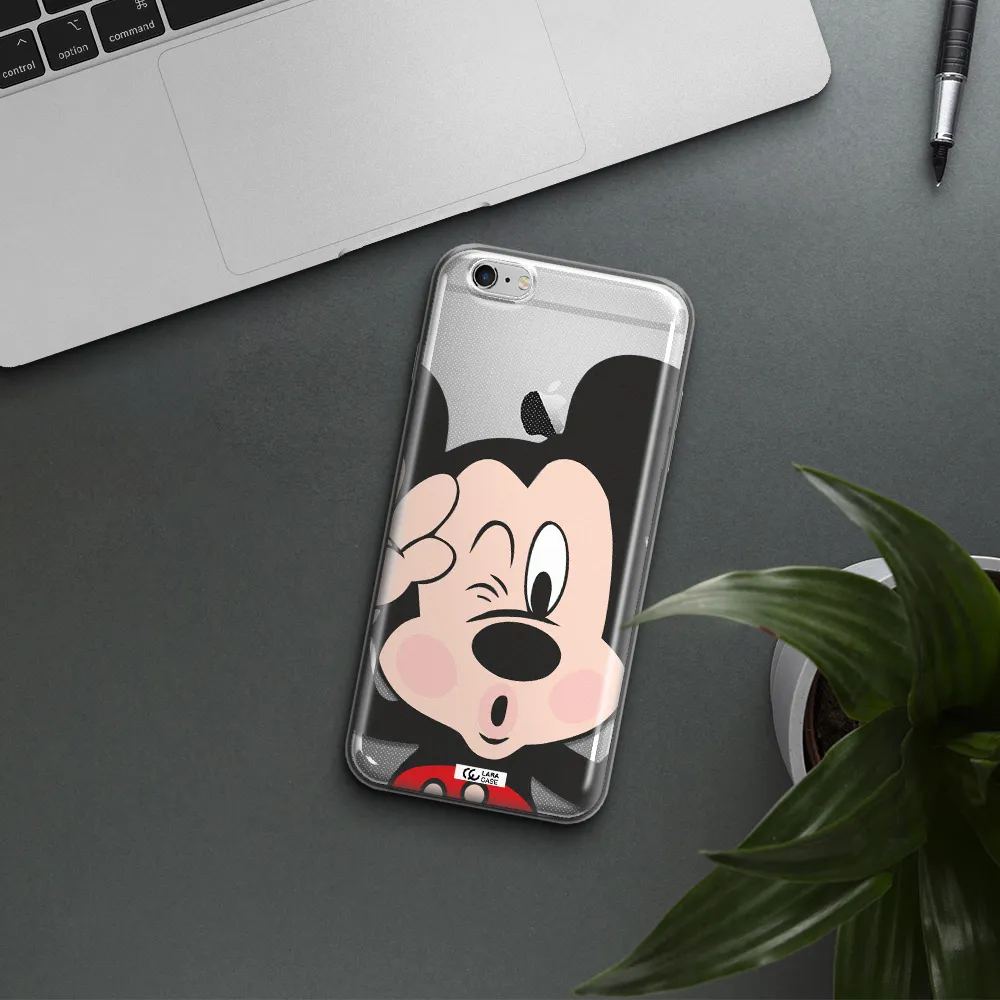 Mickey Mouse Apple iPhone 6S Clear TPU Case