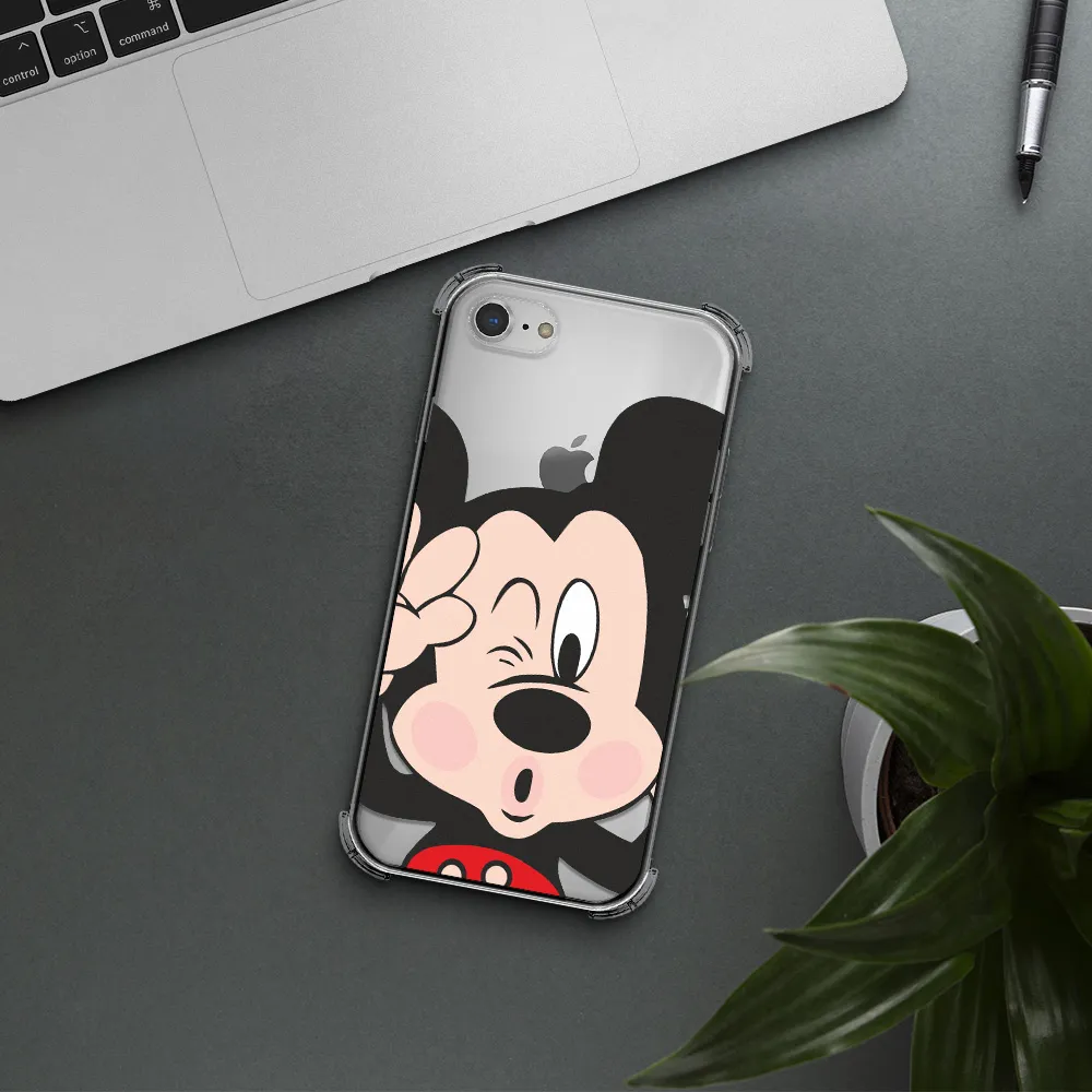 Mickey Mouse Apple iPhone 7 Clear PC Case