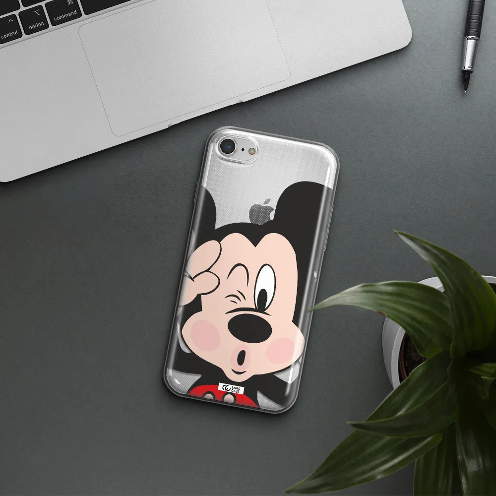 Mickey Mouse Apple iPhone 7 Clear TPU Case