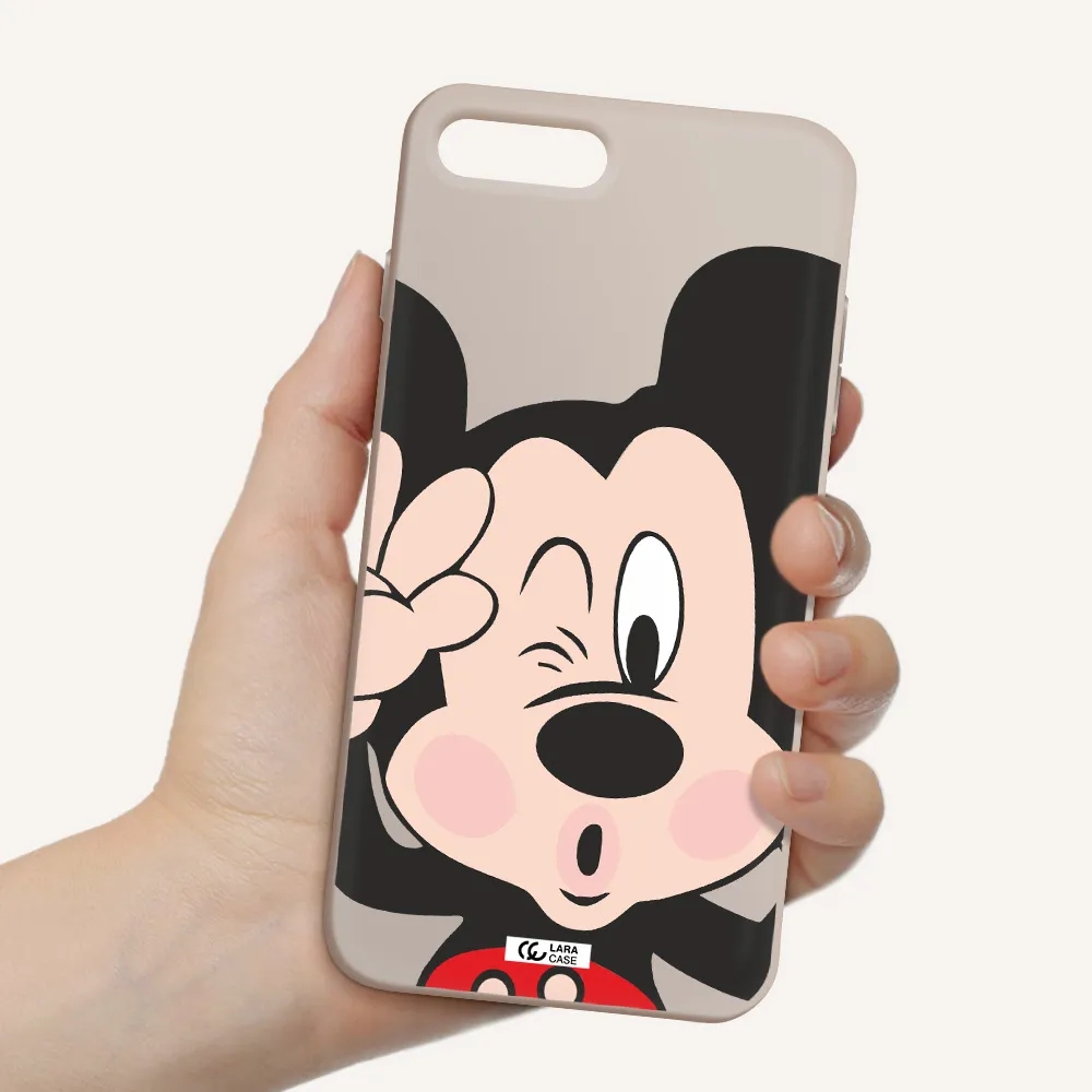 Mickey Mouse Apple iPhone 7 plus Silicone Stone Case
