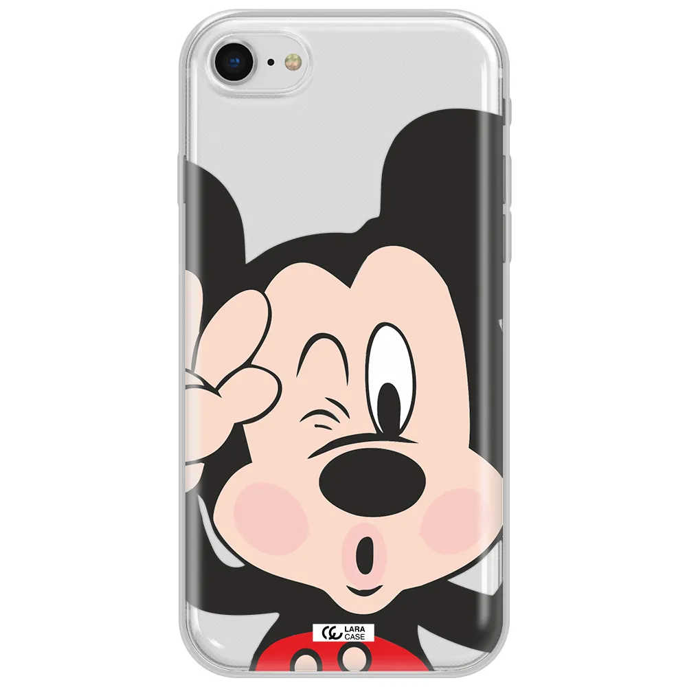 Mickey Mouse Apple Iphone Se 2020 Clear Tpu Case