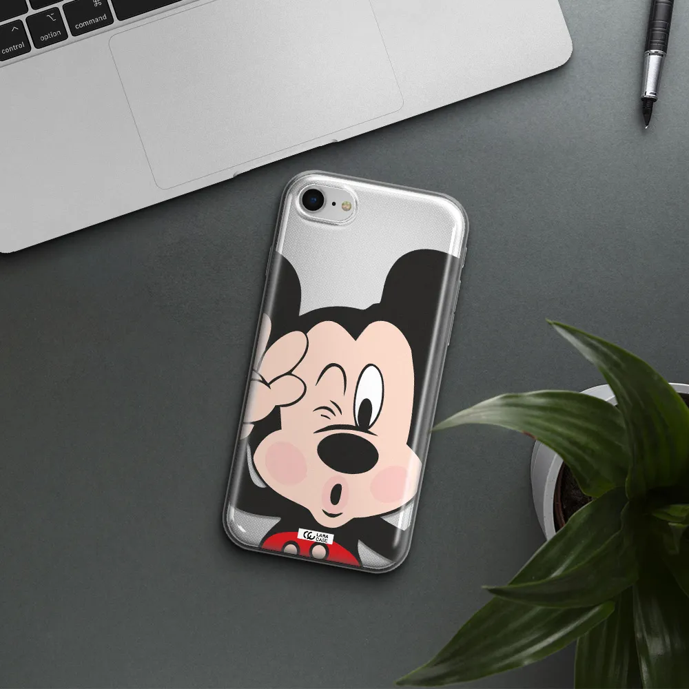 Mickey Mouse Apple Iphone Se 2020 Clear Tpu Case