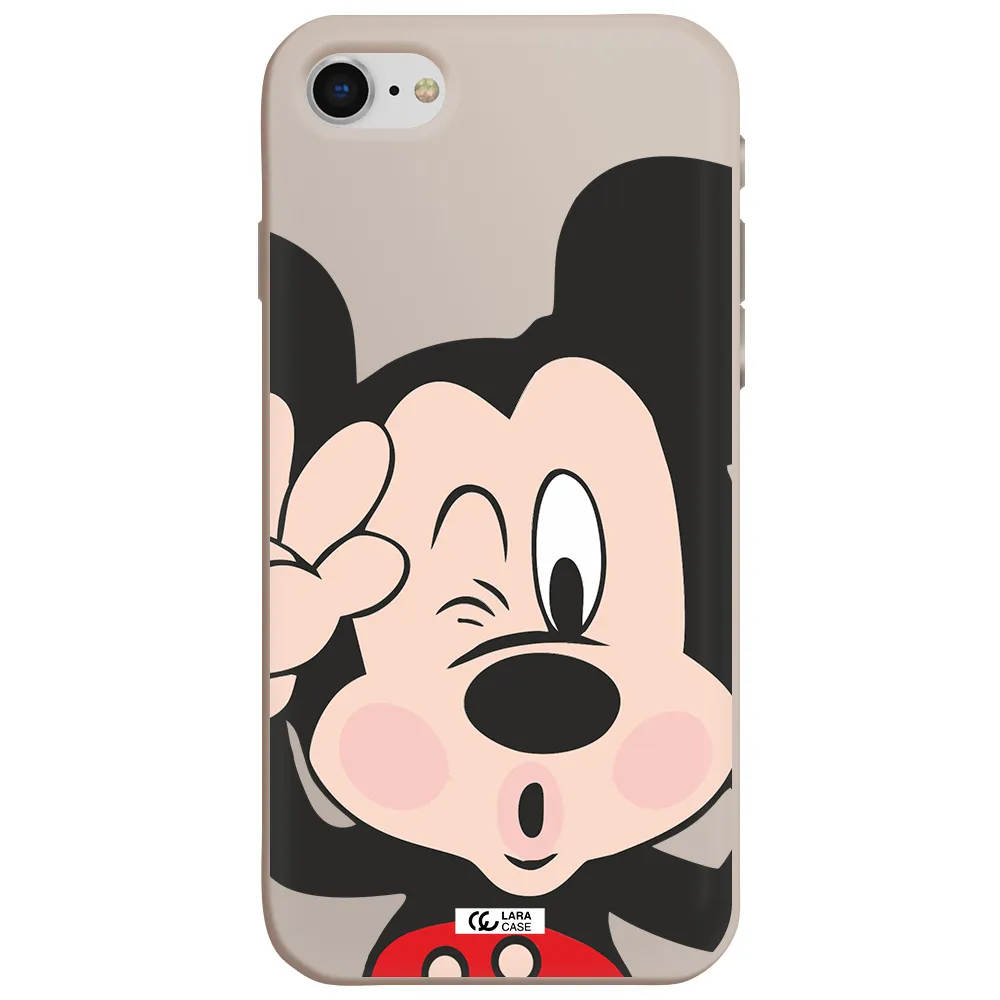 Mickey Mouse Apple iPhone se 2020 Silicone Stone Case