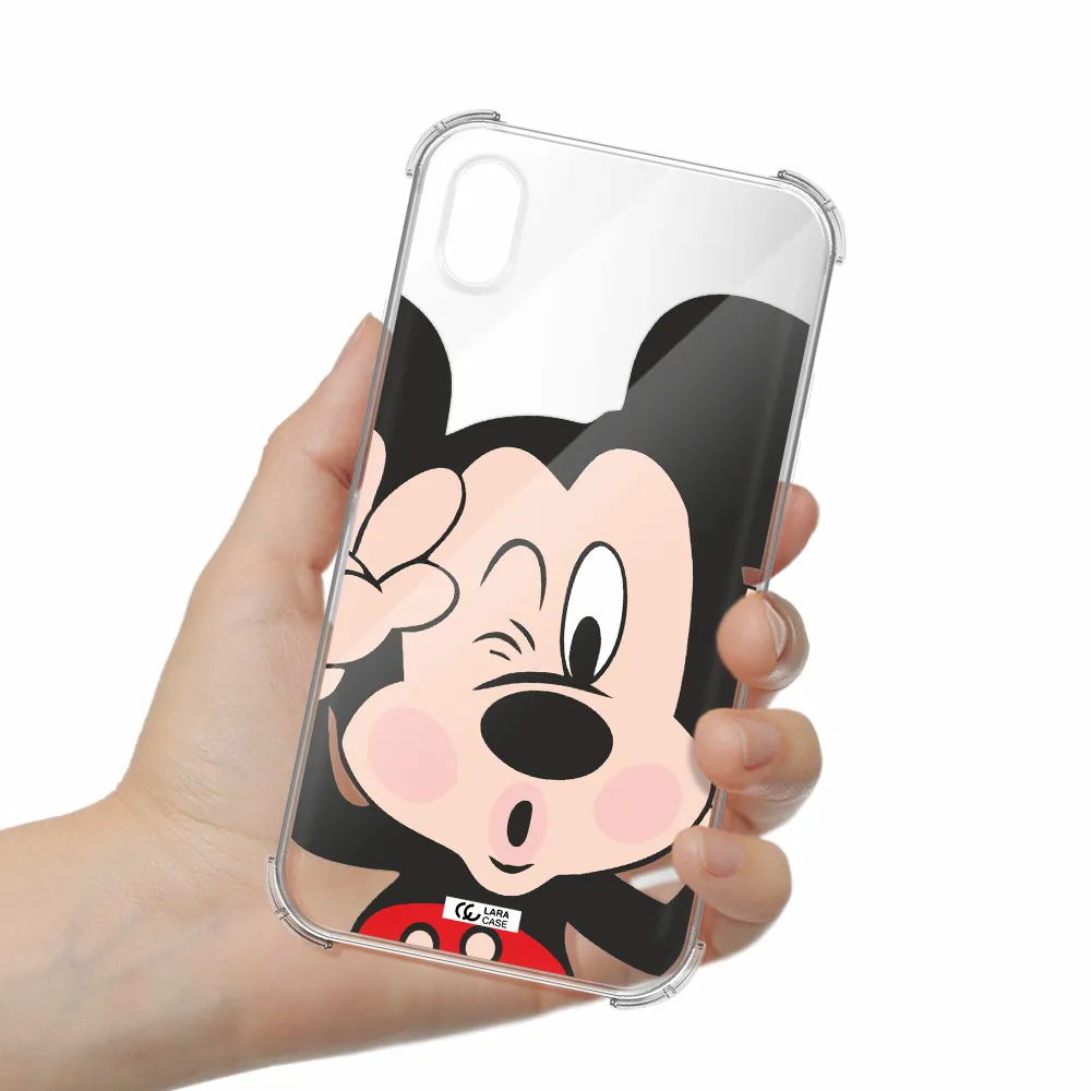 Mickey Mouse Apple iPhone XR Clear PC Case