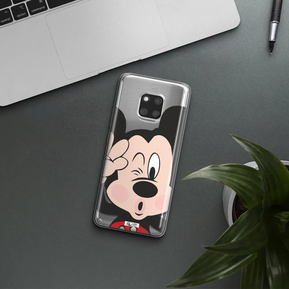 Mickey Mouse Huawei Mate 20 Pro Clear TPU Case