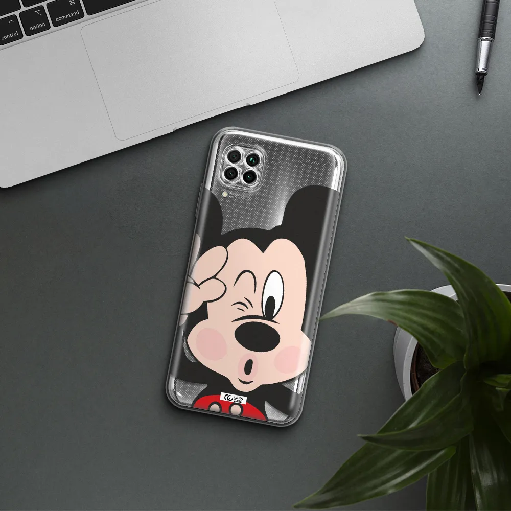 Mickey Mouse Huawei Nova 7I Clear Tpu Case