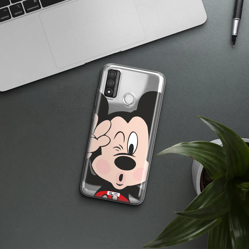 Mickey Mouse Huawei P Smart 2020 Clear TPU Case