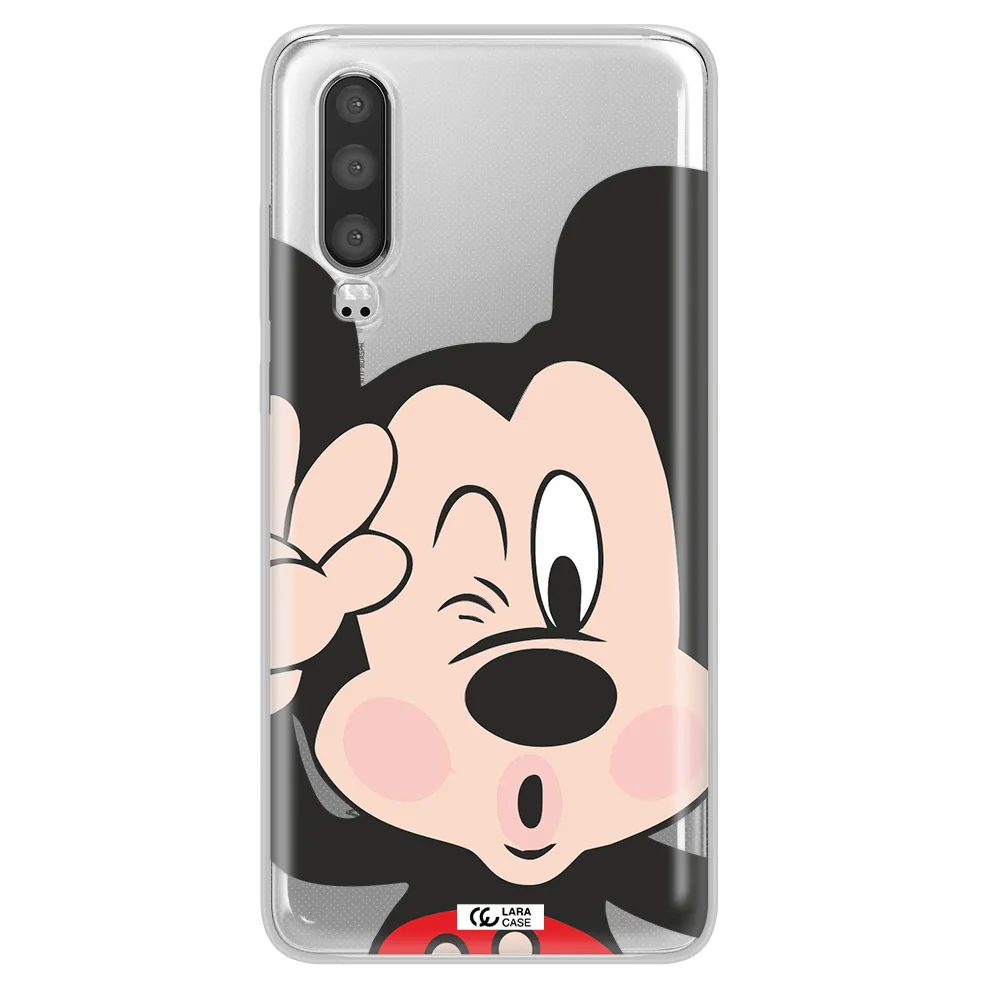 Mickey Mouse Huawei P30 Clear TPU Case