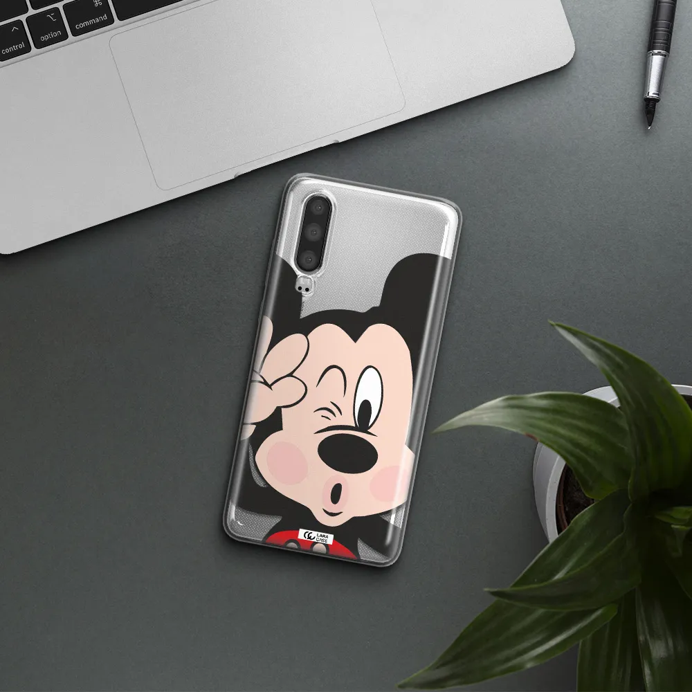 Mickey Mouse Huawei P30 Clear TPU Case