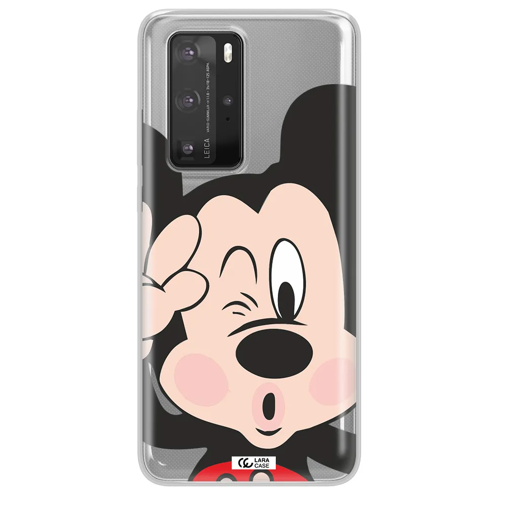 Mickey Mouse Huawei P40 Pro Clear TPU Case