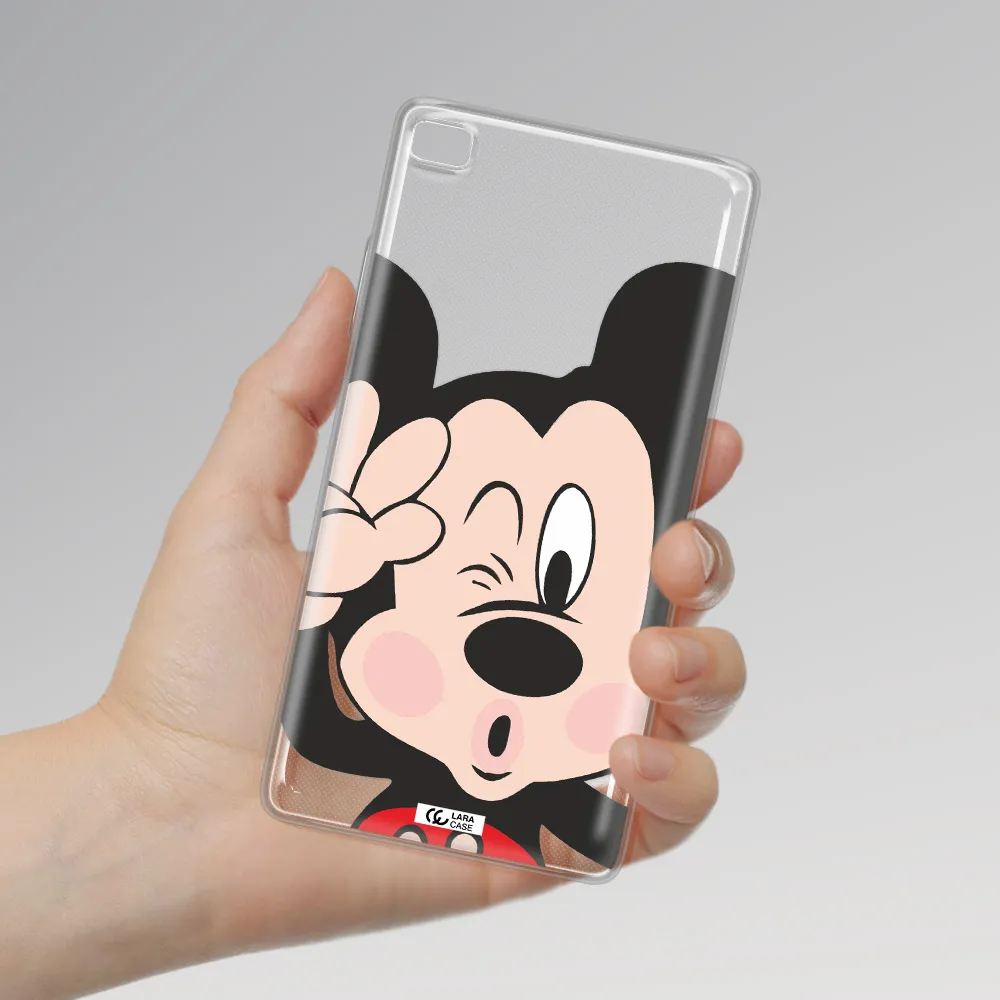 Mickey Mouse Huawei P8 Clear TPU Case