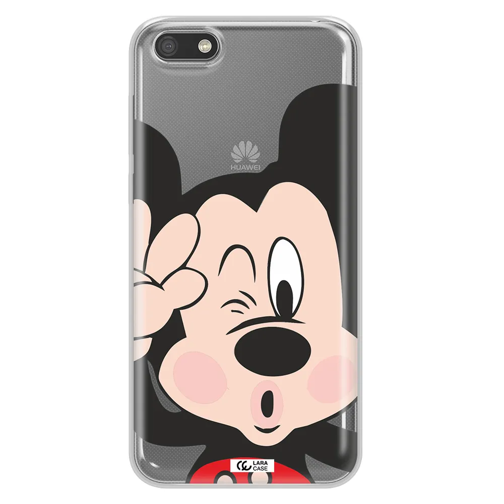 Mickey Mouse Huawei Y5 2018 Clear TPU Case
