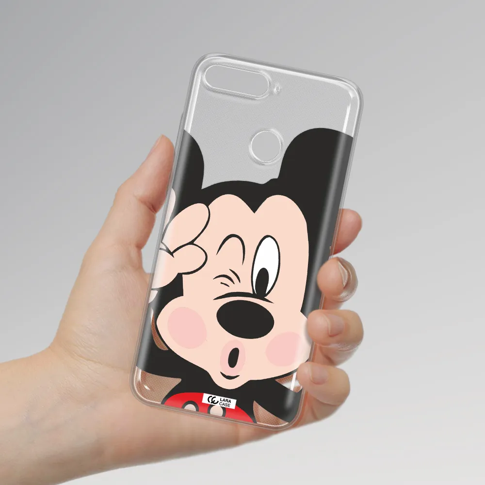 Mickey Mouse Huawei Y6 Prime 2018 Clear TPU Case