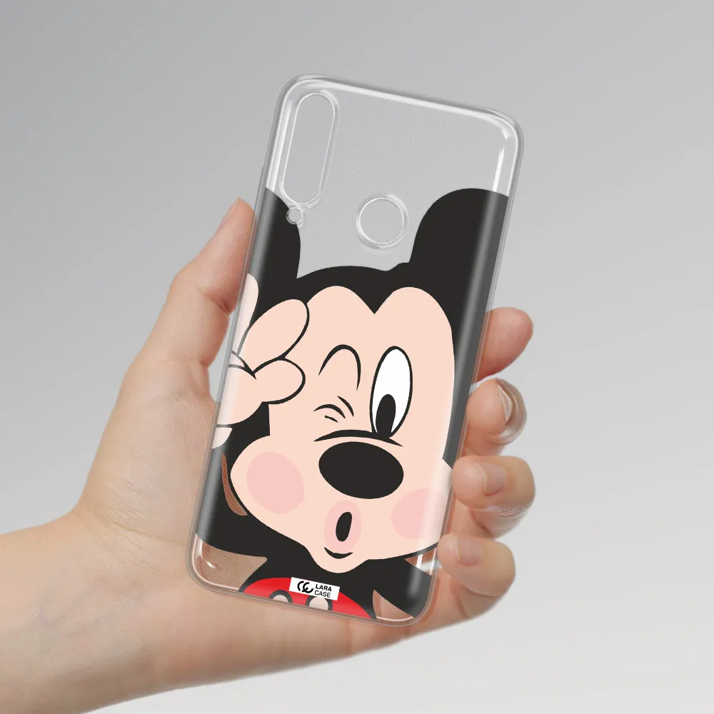 Mickey Mouse Huawei Y6P Clear TPU Case