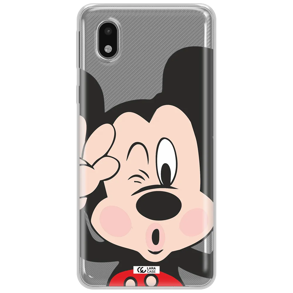 Mickey Mouse Samsung A01 Core Clear Tpu Case