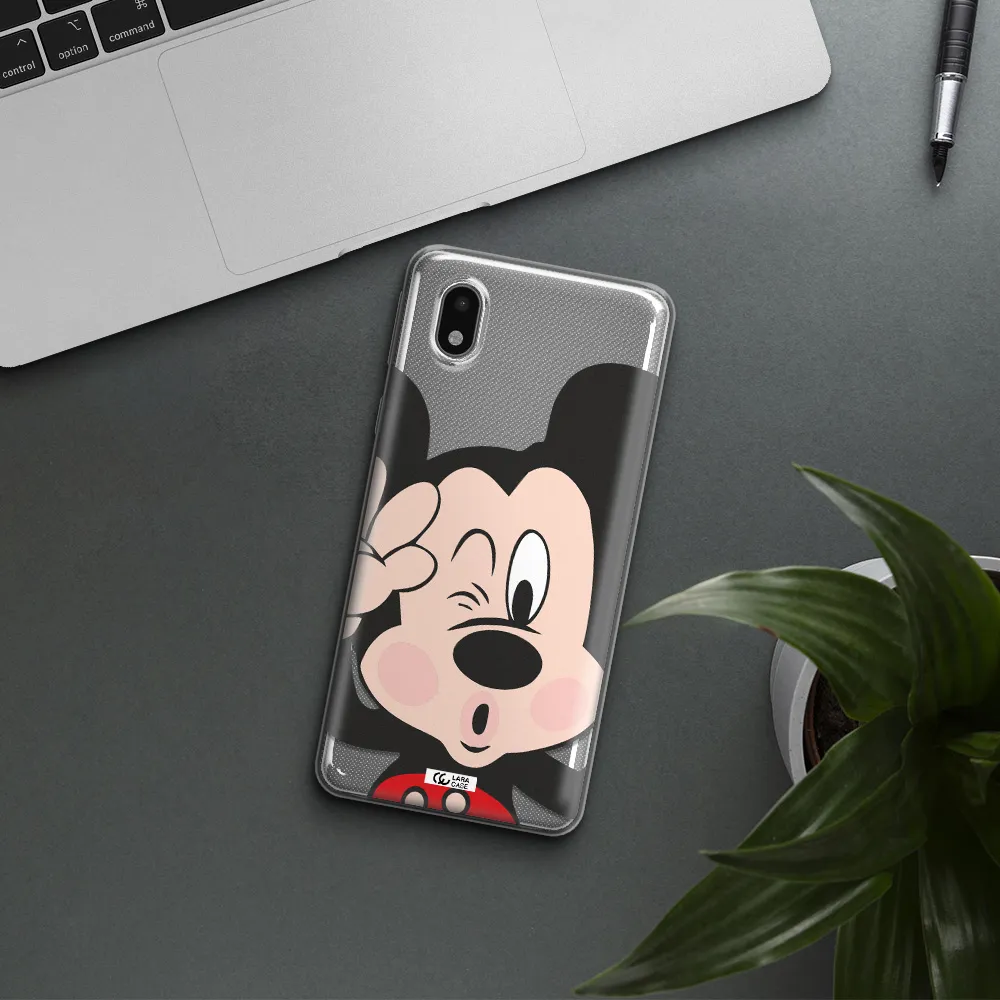 Mickey Mouse Samsung A01 Core Clear Tpu Case