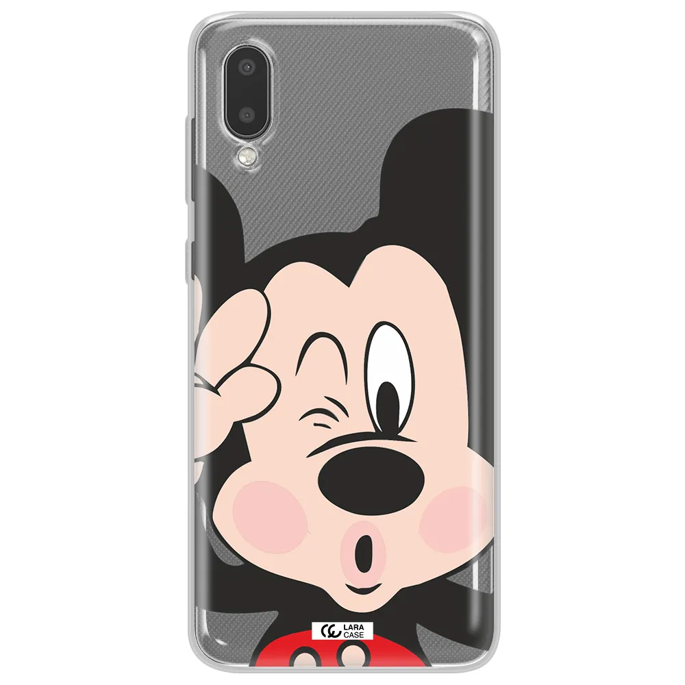 Mickey Mouse Samsung A02 Clear TPU Case