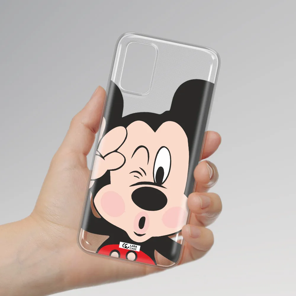 Mickey Mouse Samsung A03S Clear TPU Case