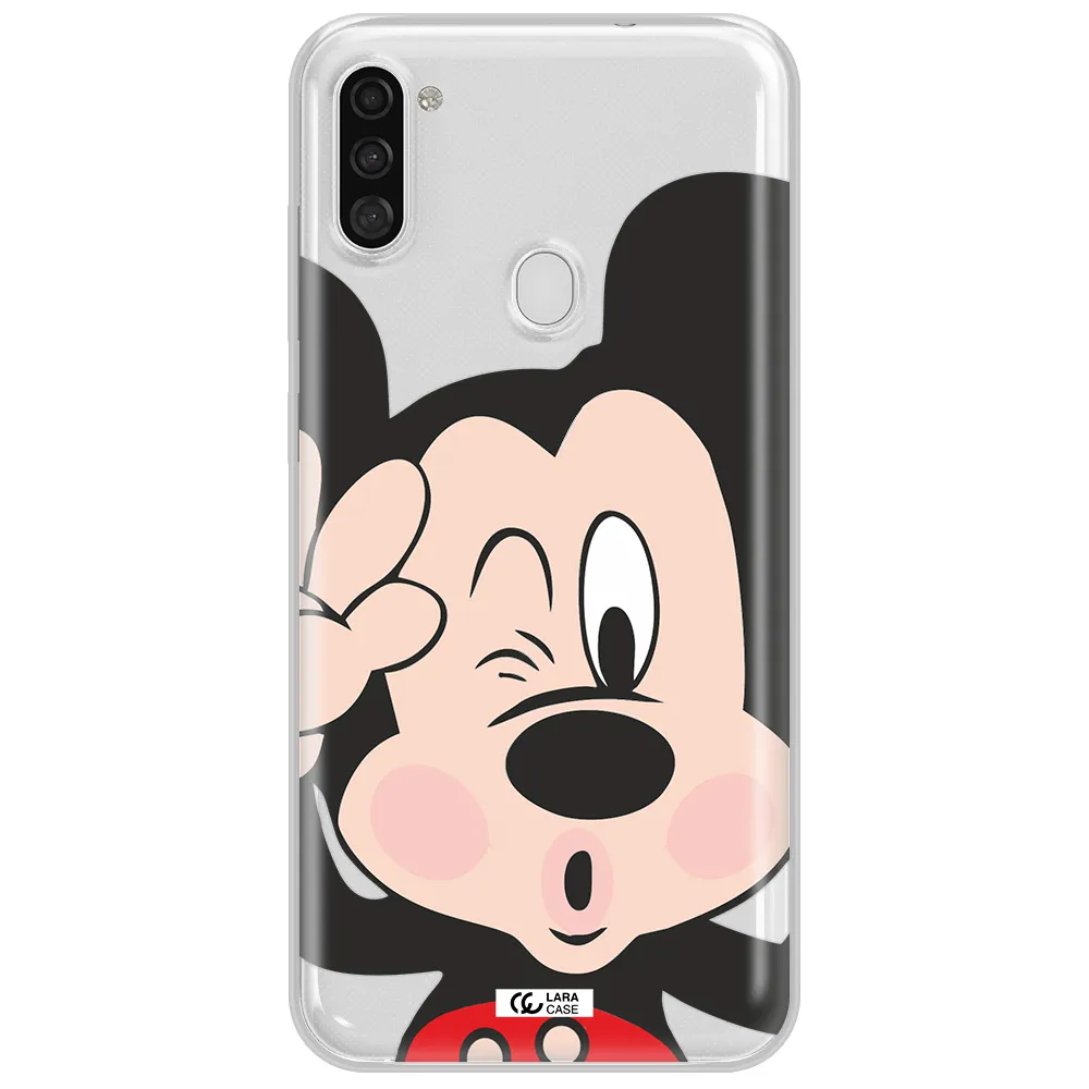 Mickey Mouse Samsung A11 Clear TPU Case