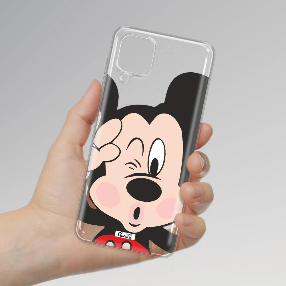 Mickey Mouse Samsung A12 4g Clear TPU Case