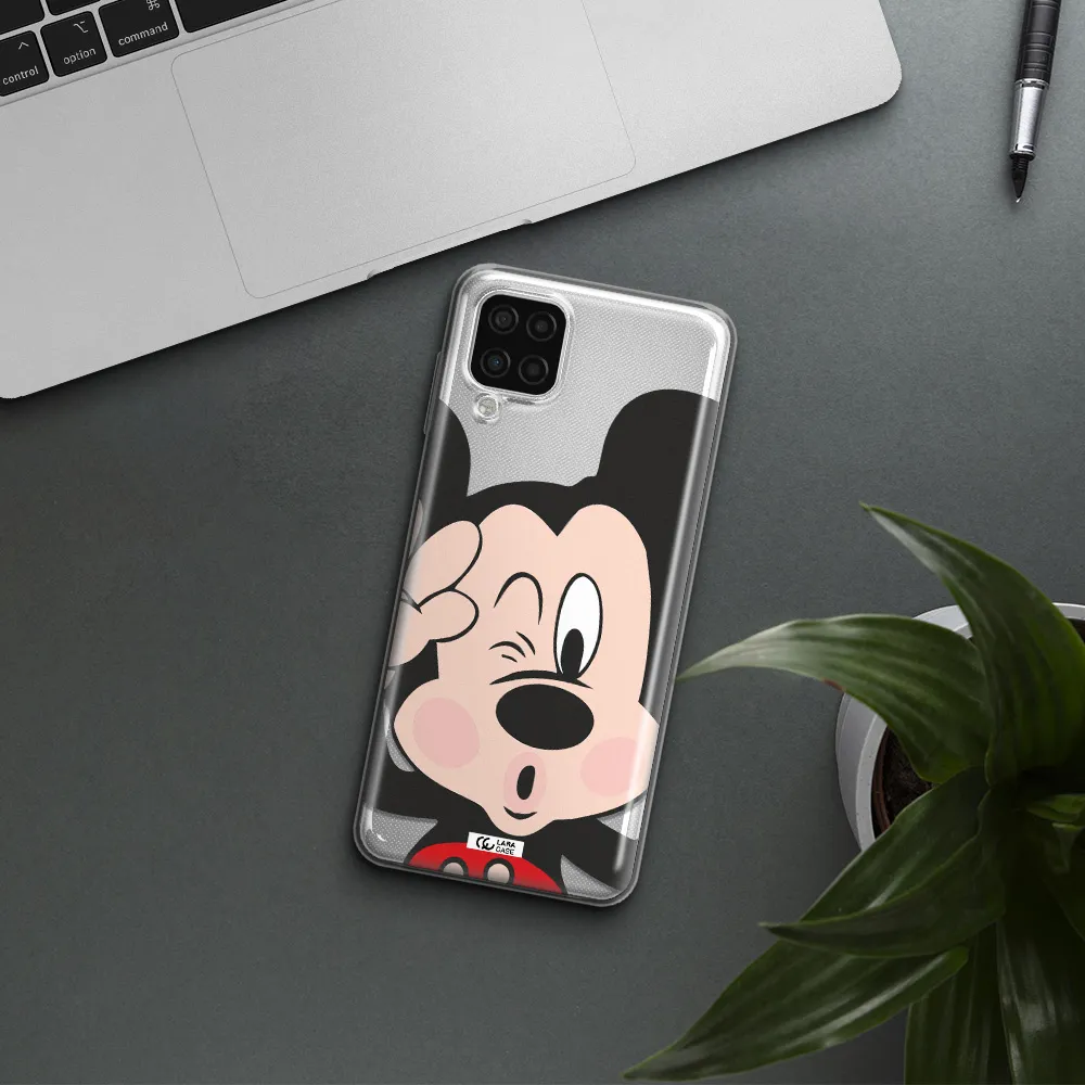 Mickey Mouse Samsung A12 4g Clear TPU Case