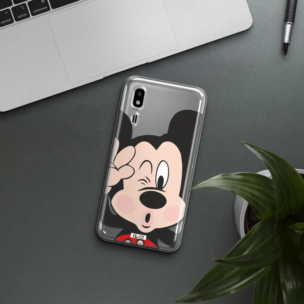 Mickey Mouse Samsung A2 Core Clear TPU Case