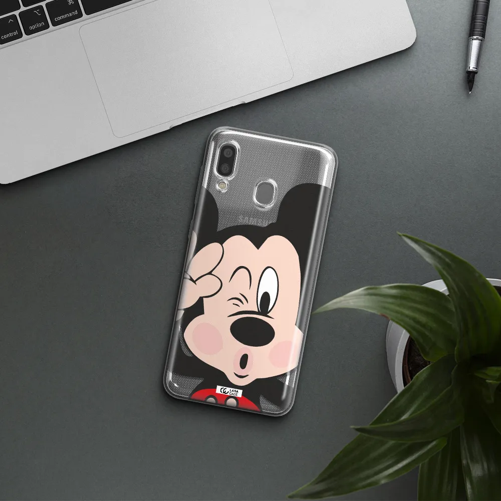 Mickey Mouse Samsung A20 Clear TPU Case