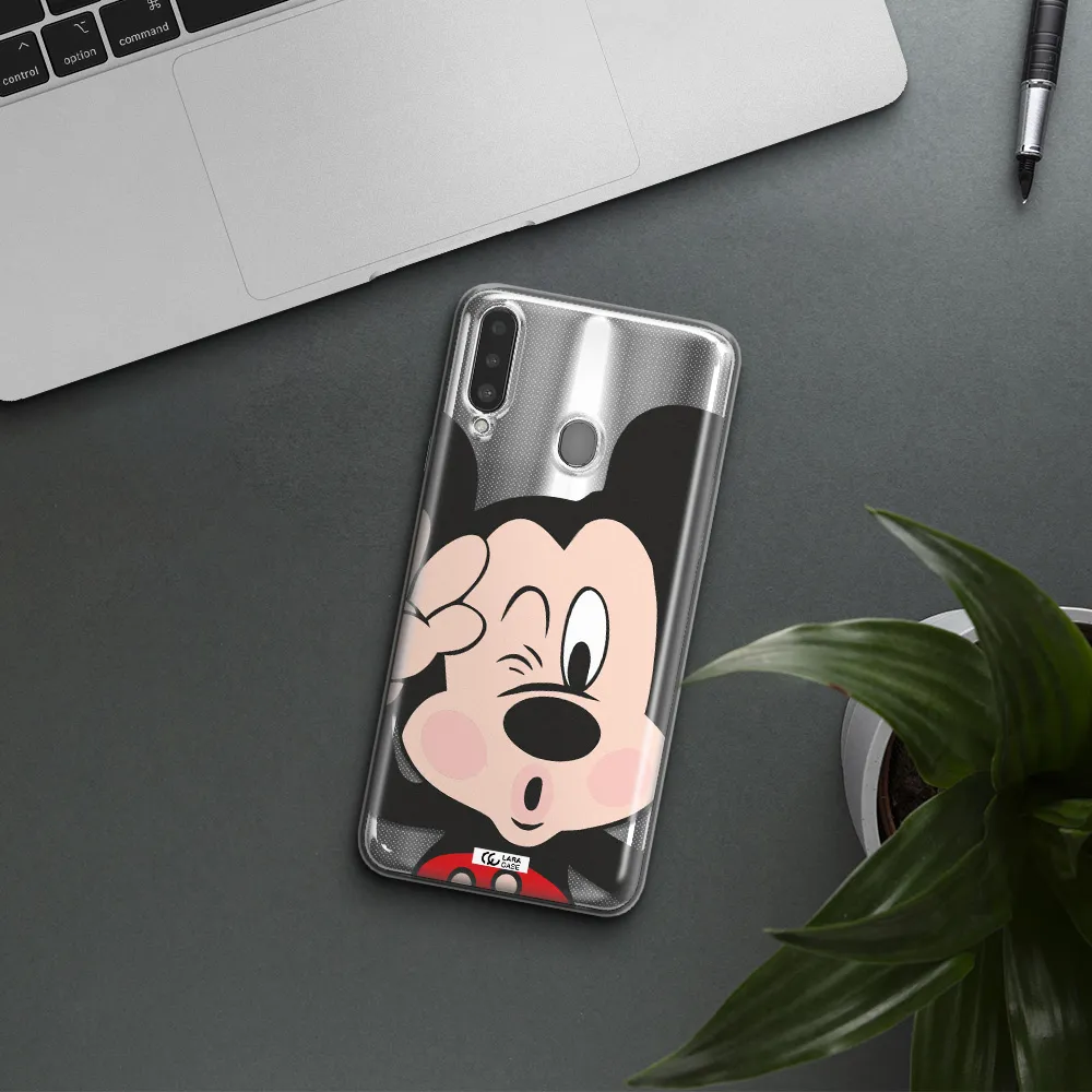 Mickey Mouse Samsung A20S Clear TPU Case